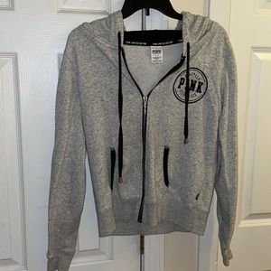 PINK zip up hoodie